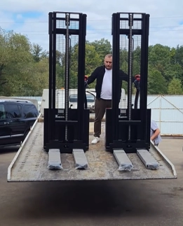 Тест-драйв складской техники на нашем складе в Новочебоксарске